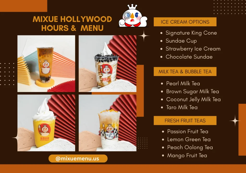 mixue-hollywood-hours-and-menu